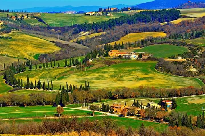 Agriturismo Casalpiano Pienza Kültér fotó